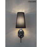 MOOSEE lampa ścienna QUEEN 20 czarna (MSE010100228)