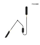 Designer wall lamps - MOOSEE TENTA wall lamp black (MSE010100297) - product 1