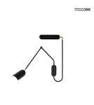 Designer wall lamps - MOOSEE TENTA wall lamp black (MSE010100297) - product 3