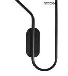Designer wall lamps - MOOSEE TENTA wall lamp black (MSE010100297) - product 7