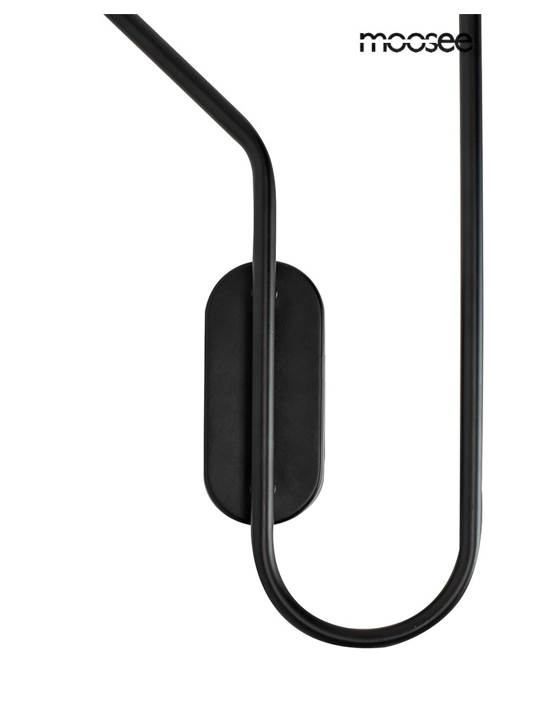 Designer wall lamps - MOOSEE TENTA wall lamp black (MSE010100297) - product kolory-swiatla.pl 7