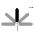 Designer wall lamps - MOOSEE TENTA wall lamp black (MSE010100297) - product 9