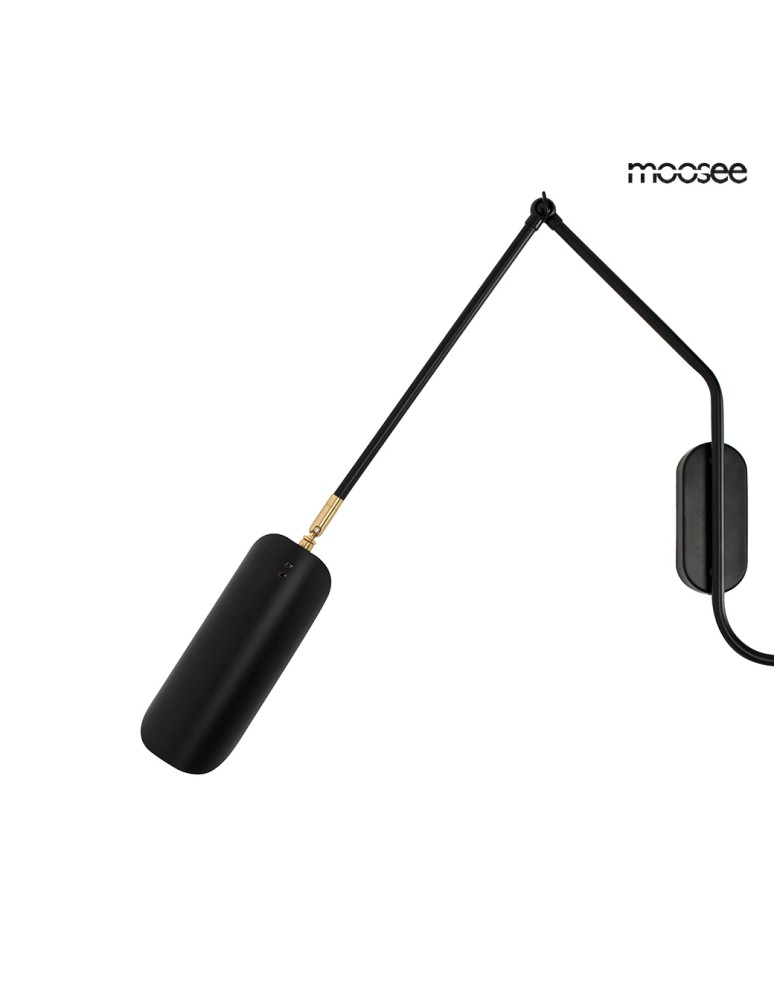 Designer wall lamps - MOOSEE TENTA wall lamp black (MSE010100297) - product kolory-swiatla.pl 11