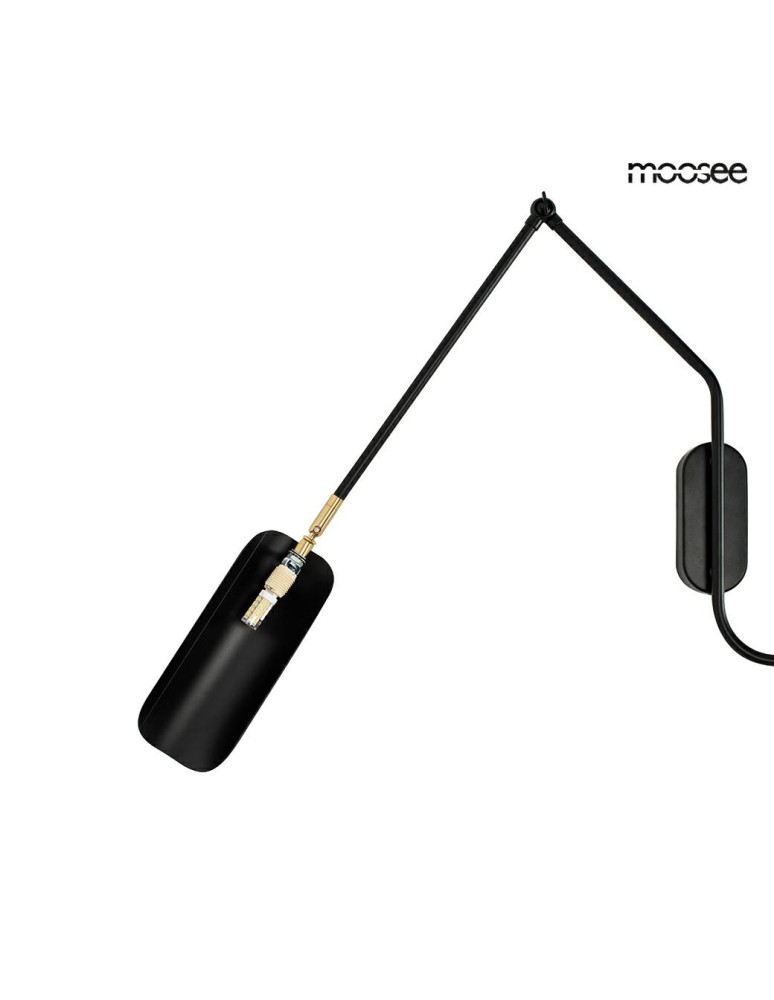 Designer wall lamps - MOOSEE TENTA wall lamp black (MSE010100297) - product kolory-swiatla.pl 12