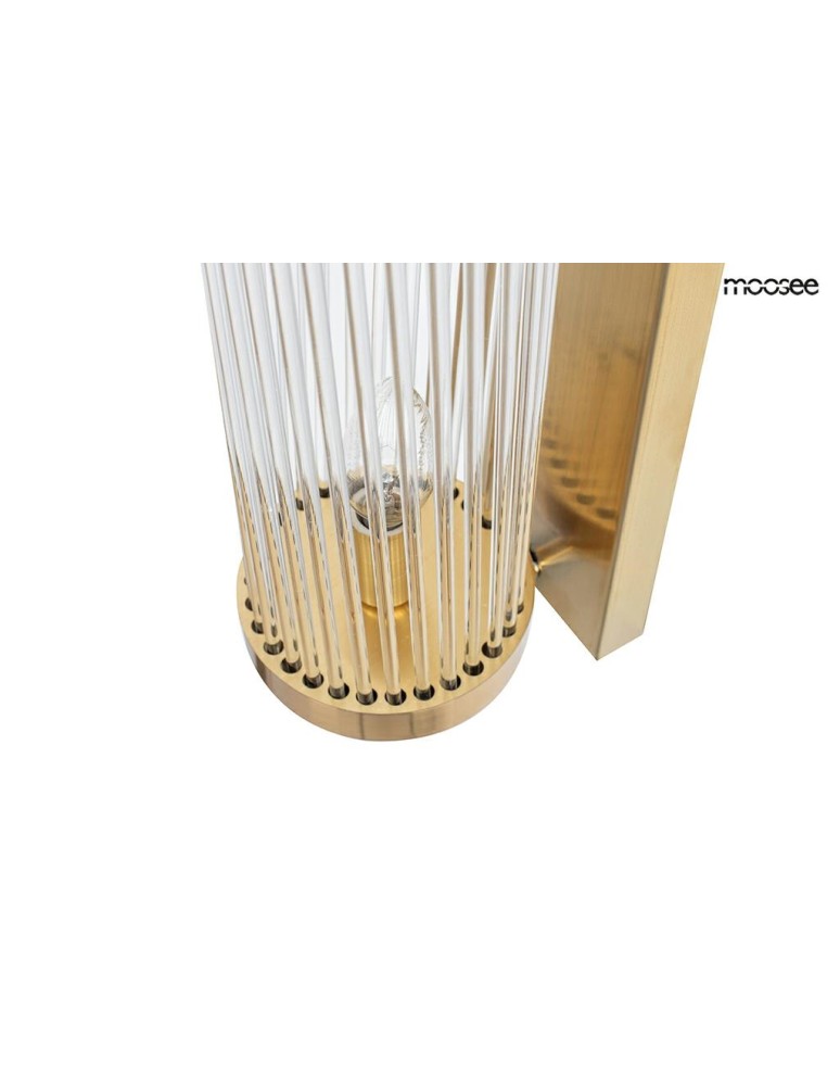 Glamour wall lamps - MOOSEE COLUMN 40 gold wall lamp (MSE010100361) - product kolory-swiatla.pl 6