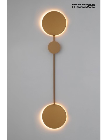 MOOSEE lampa ścienna SHADOW 2 złota (MSE010100354) - produkt 2