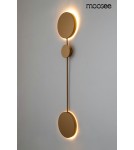 Designer wall lamps - MOOSEE SHADOW 2 gold wall lamp (MSE010100354) - product 3