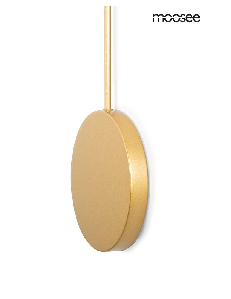 Designer wall lamps - MOOSEE SHADOW 2 gold wall lamp (MSE010100354) - product kolory-swiatla.pl 5