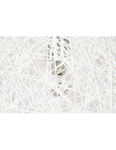 King Home Lampa wisząca LUNA 40 biała - sznurek konopny (1027S-400.WHITE) - produkt 2