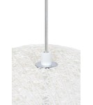 Pendant lamps - King Home LUNA 40 pendant lamp white - hemp cord (1027S-400.WHITE) - product 3
