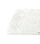 Pendant lamps - King Home LUNA 40 pendant lamp white - hemp cord (1027S-400.WHITE) - product 4