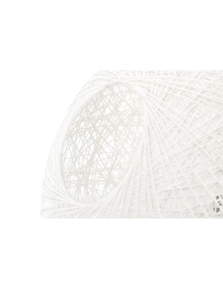 Pendant lamps - King Home LUNA 40 pendant lamp white - hemp cord (1027S-400.WHITE) - product kolory-swiatla.pl 4