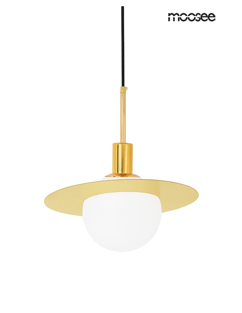 Pendant lamps - Moosee MOOSEE URAN 30 gold pendant lamp (MSE010100148) - product kolory-swiatla.pl 3