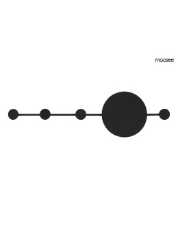 Moosee MOOSEE lampa ścienna SHADOW HANG z wieszakiem czarna (MSE010400210)