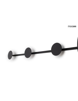 Moosee MOOSEE lampa ścienna SHADOW HANG z wieszakiem czarna (MSE010400210) - produkt 2