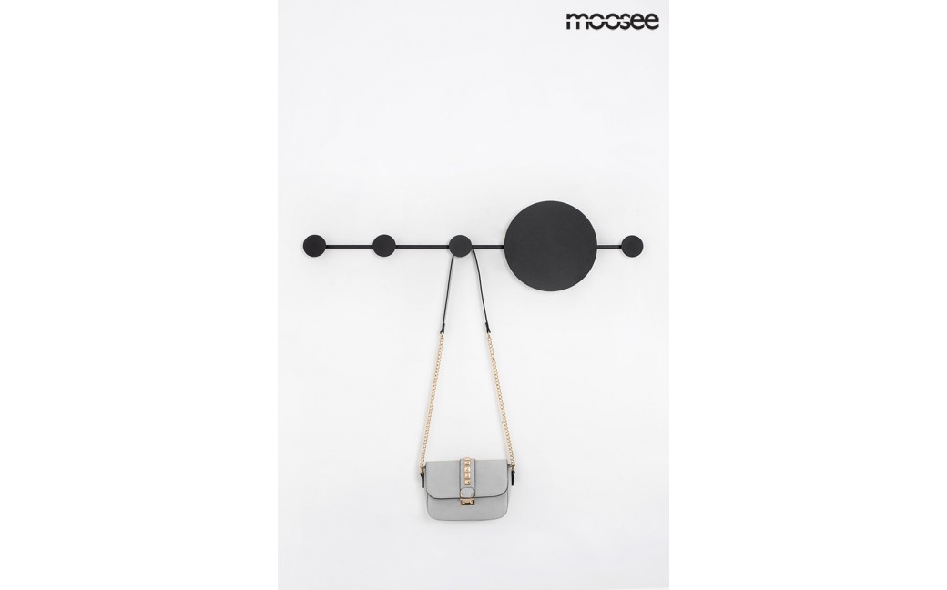 Moosee MOOSEE lampa ścienna SHADOW HANG z wieszakiem czarna (MSE010400210)