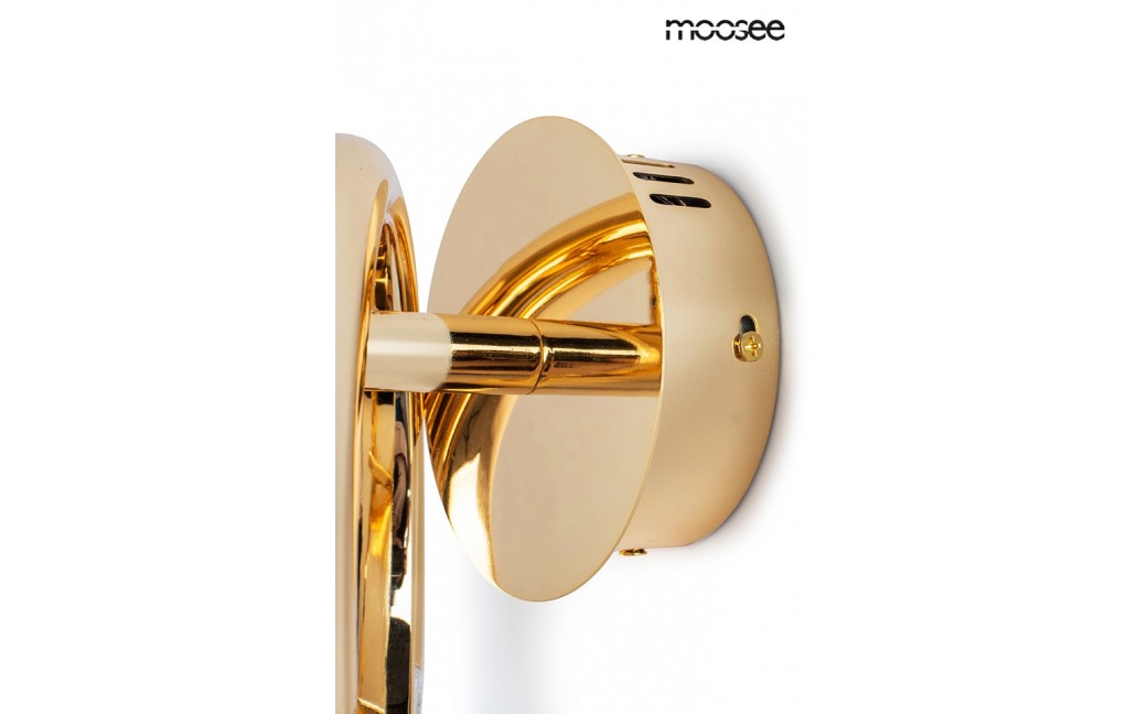 MOOSEE lampa ścienna HELIOS złota (MSE010100320)