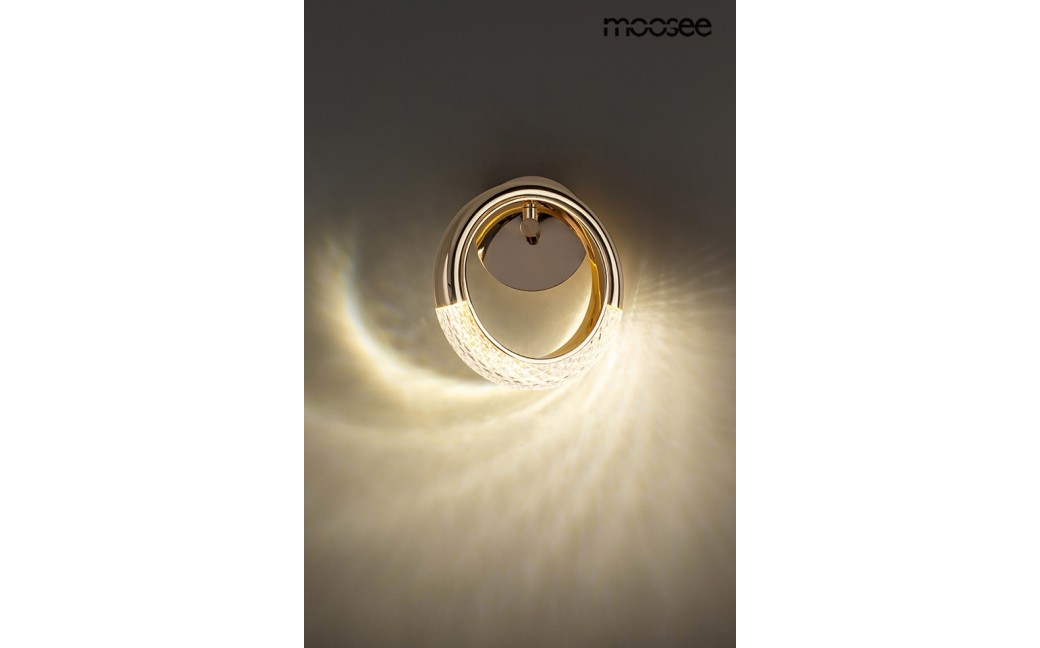 MOOSEE lampa ścienna HELIOS złota (MSE010100320)