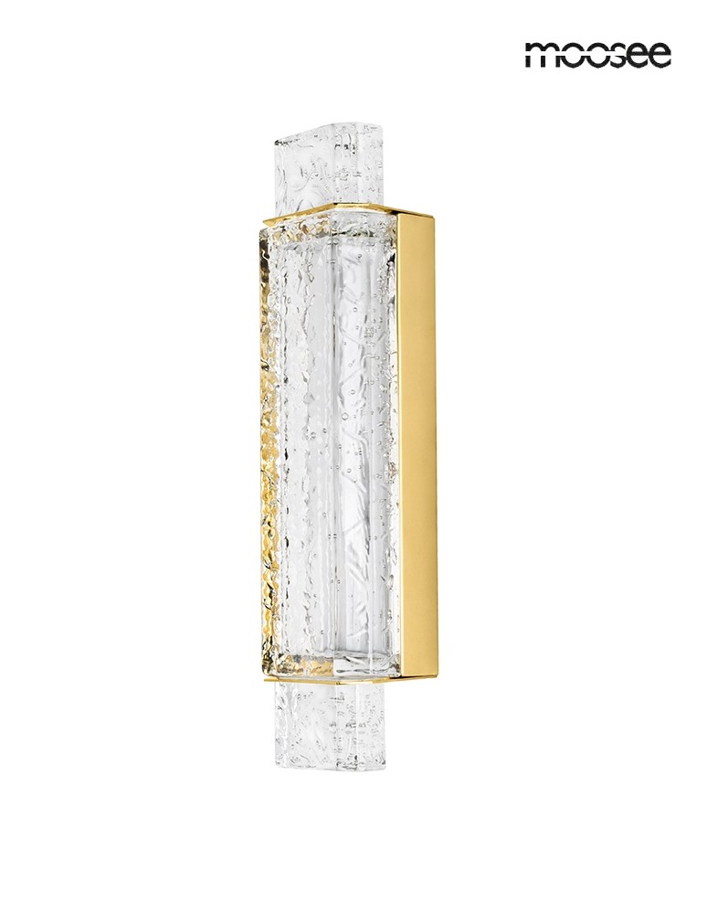 Glamour wall lamps - MOOSEE TESORO gold wall lamp (MSE010100328) - product kolory-swiatla.pl 1