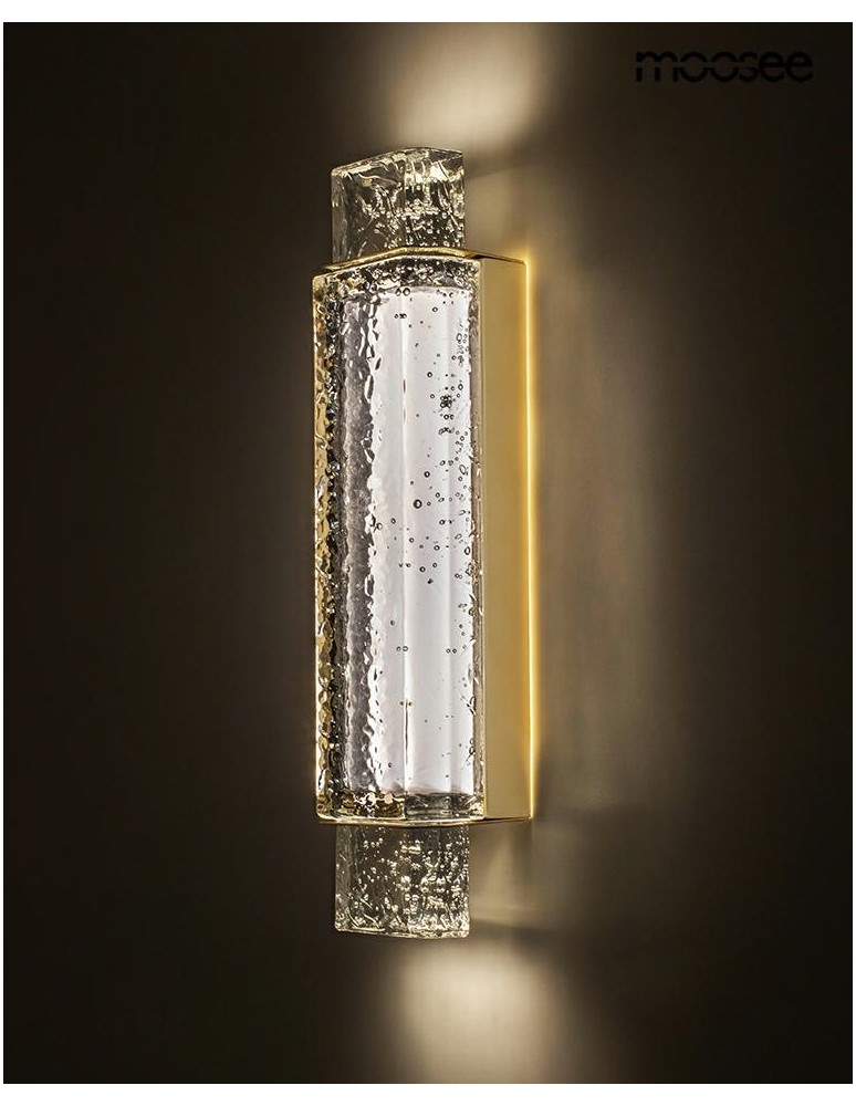 Glamour wall lamps - MOOSEE TESORO gold wall lamp (MSE010100328) - product kolory-swiatla.pl 2