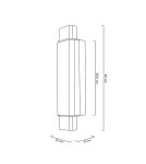 Glamour wall lamps - MOOSEE TESORO gold wall lamp (MSE010100328) - product 11