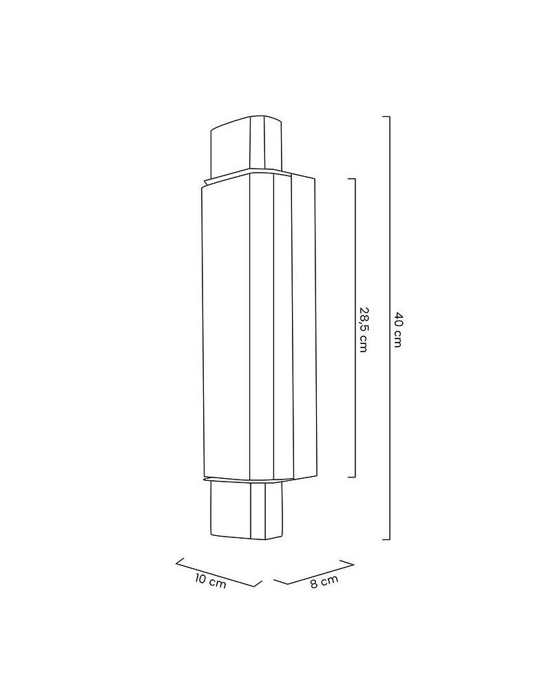 Glamour wall lamps - MOOSEE TESORO gold wall lamp (MSE010100328) - product kolory-swiatla.pl 11