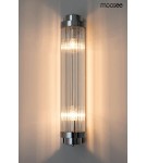 Glamour wall lamps - MOOSEE COLUMN 60 silver wall lamp (MSE010100362) - product 2