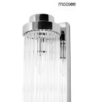 Glamour wall lamps - MOOSEE COLUMN 60 silver wall lamp (MSE010100362) - product 6