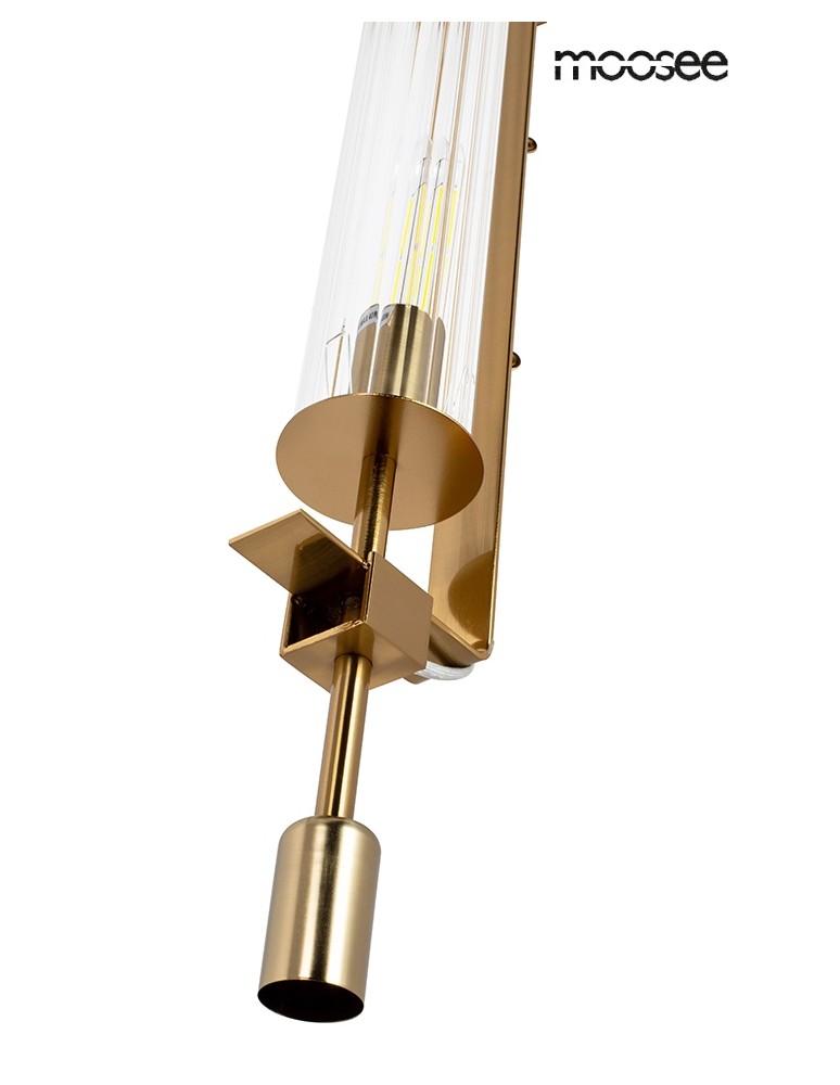 Glamour wall lamps - MOOSEE BORGIA gold wall lamp (MSE010100367) - product kolory-swiatla.pl 5