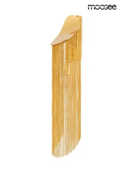 MOOSEE lampa ścienna LAMBADA łańcuszki złota (MSE010100374)
