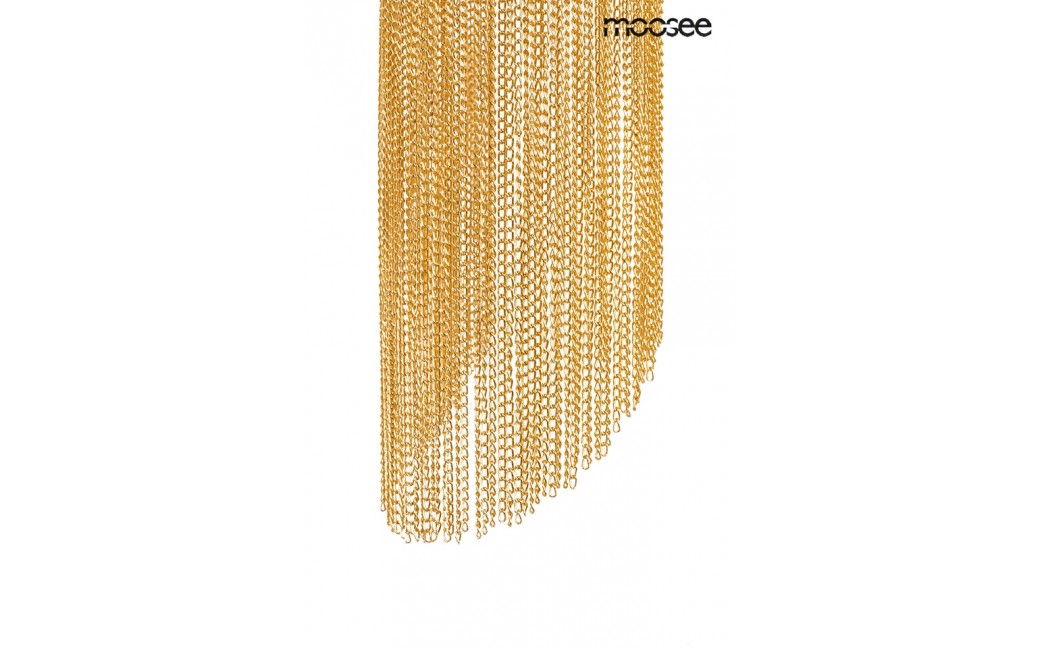 MOOSEE lampa ścienna LAMBADA łańcuszki złota (MSE010100374)