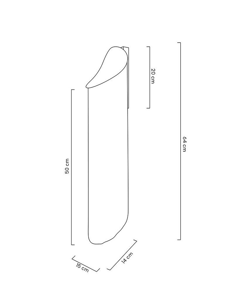 Designer wall lamps - MOOSEE wall lamp LAMBADA chains gold (MSE010100374) - product kolory-swiatla.pl 10