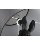 Designer table lamps - King Home RABBIT table lamp - black (XCT3358.BLACK) - product 7