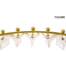 Glamour pendant lamps - Moosee MOOSEE pendant lamp SATURNUS 47 gold - LED, crystal, brushed steel (MSE010100165) - product 3