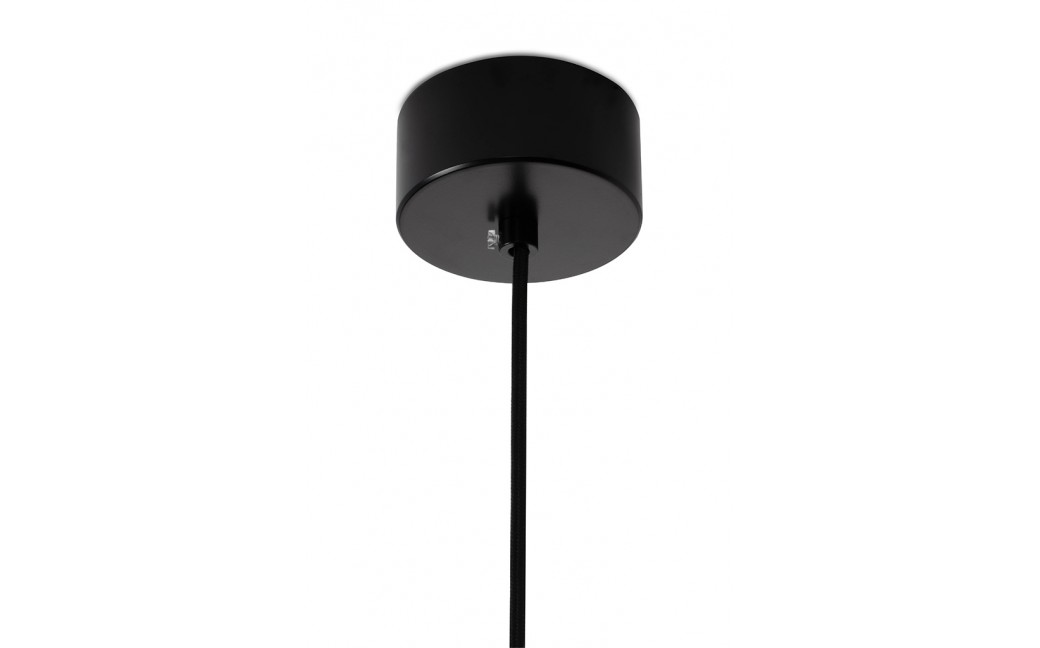King Home Lampa wisząca VARIA czarna - stal węglowa, złoty uchwyt (GLT3830S.BLACK)