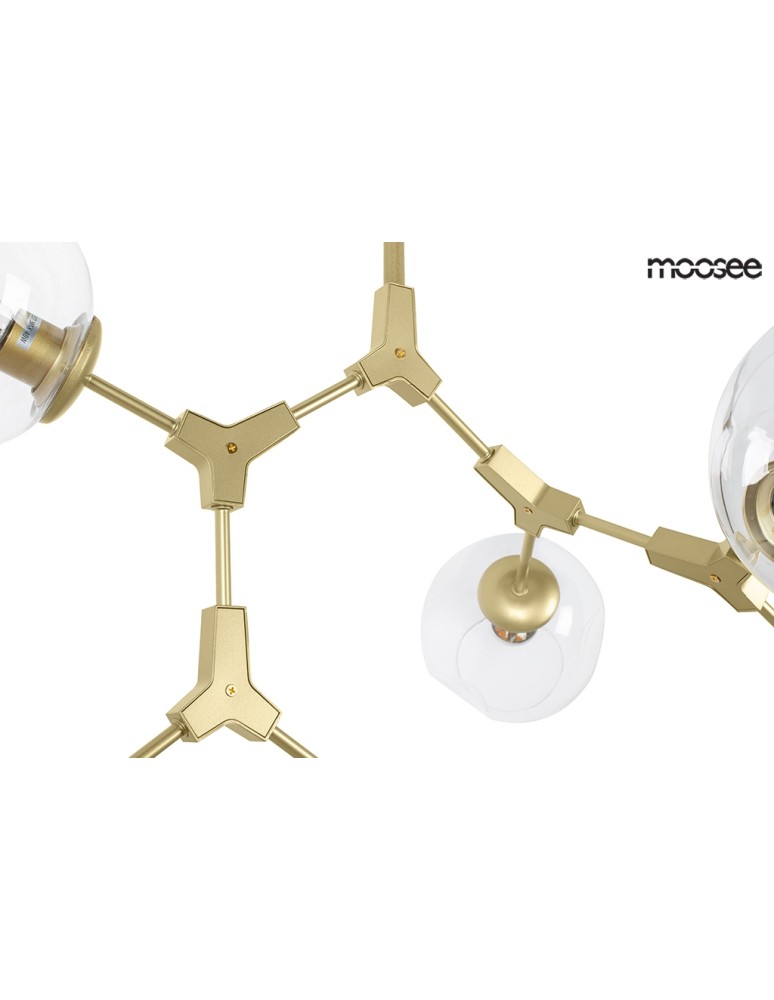 Pendant lamps - MOOSEE pendant lamp SPLIT 6 gold (MSE010100242) - product kolory-swiatla.pl 4