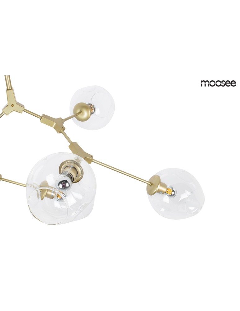 Pendant lamps - MOOSEE pendant lamp SPLIT 6 gold (MSE010100242) - product kolory-swiatla.pl 6