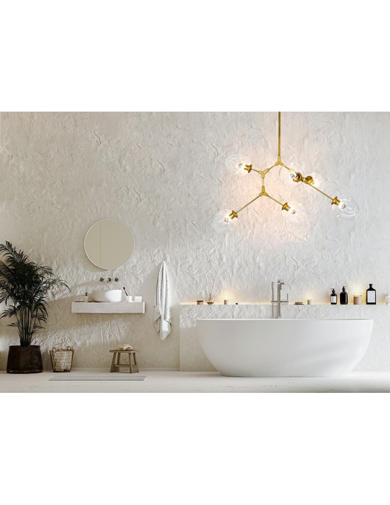 Pendant lamps - MOOSEE pendant lamp SPLIT 6 gold (MSE010100242) - product kolory-swiatla.pl 10