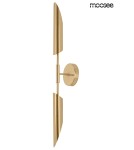 Designer wall lamps - Moosee MOOSEE LOCCA gold wall lamp (MSE010400225) - product 1