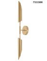 Moosee MOOSEE lampa ścienna LOCCA złota (MSE010400225)