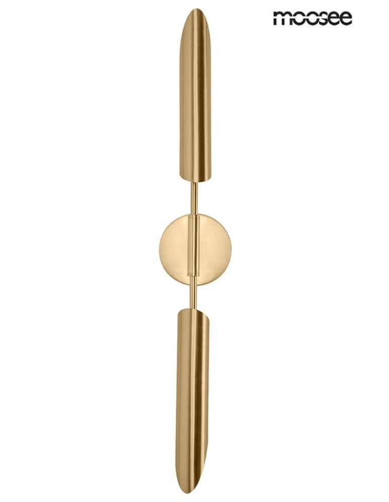 Designer wall lamps - Moosee MOOSEE LOCCA gold wall lamp (MSE010400225) - product kolory-swiatla.pl 2