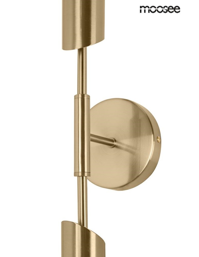 Designer wall lamps - Moosee MOOSEE LOCCA gold wall lamp (MSE010400225) - product kolory-swiatla.pl 5