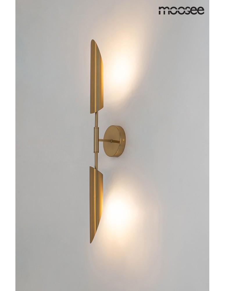 Designer wall lamps - Moosee MOOSEE LOCCA gold wall lamp (MSE010400225) - product kolory-swiatla.pl 6