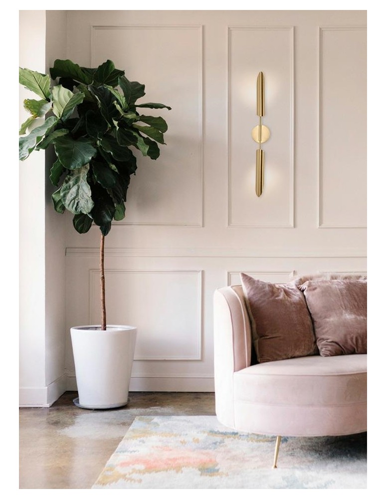 Designer wall lamps - Moosee MOOSEE LOCCA gold wall lamp (MSE010400225) - product kolory-swiatla.pl 9