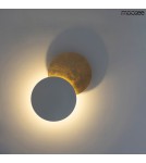 Designer wall lamps - Moosee MOOSEE ECLISE gold / white wall lamp (MSE010400203) - product 6