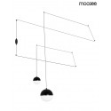 Moosee MOOSEE lampa ścienna BOWL DUO czarna (MSE010100152)