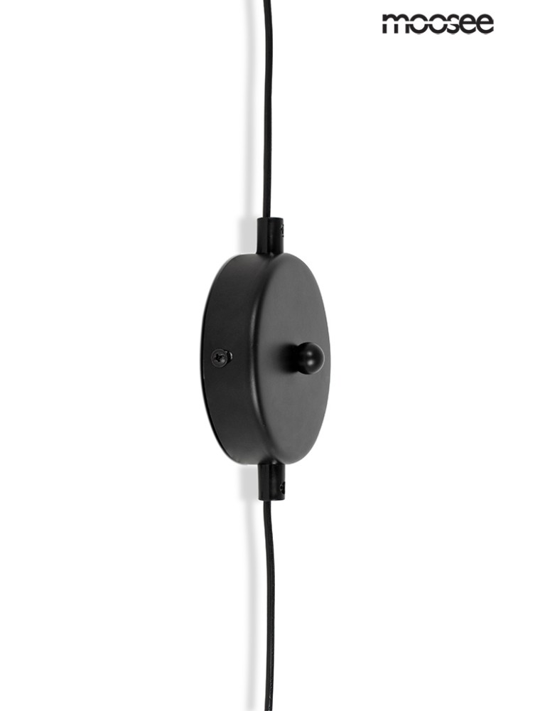 Wall lamps - Moosee MOOSEE BOWL DUO wall lamp black (MSE010100152) - product kolory-swiatla.pl 4