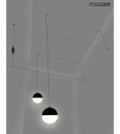 Wall lamps - Moosee MOOSEE BOWL DUO wall lamp black (MSE010100152) - product 5