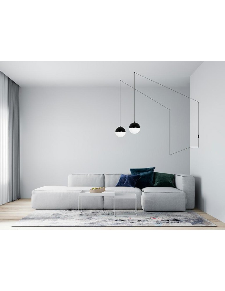 Wall lamps - Moosee MOOSEE BOWL DUO wall lamp black (MSE010100152) - product kolory-swiatla.pl 8