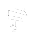 Wall lamps - Moosee MOOSEE BOWL DUO wall lamp black (MSE010100152) - product 9